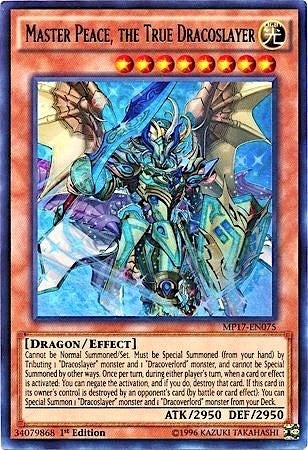 Image for Master Peace, the True Dracoslayer (MP17-EN075) (MP17) - YuGiOh