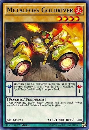Image for Metalfoes Goldriver (MP17-EN078) (MP17) - YuGiOh