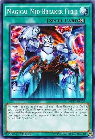 Image for Magical Mid-Breaker Field (MP17-EN106) (MP17) - YuGiOh