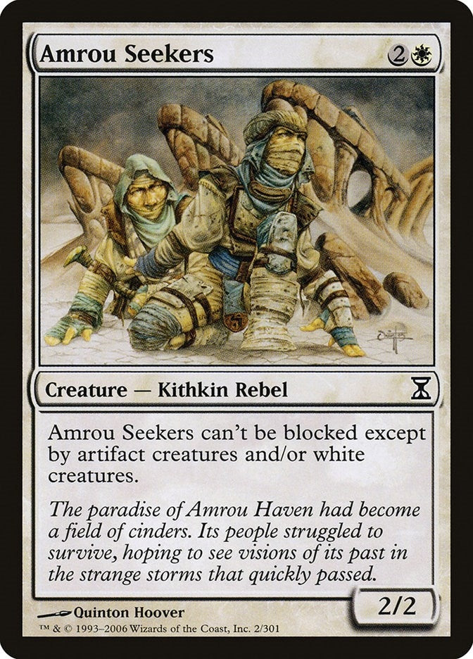 Image for Amrou Seekers (2) (Time Spiral) - Magic: The Gathering