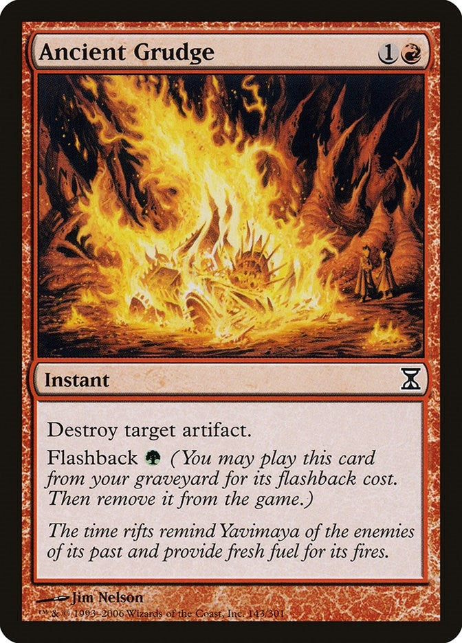 Image for Ancient Grudge (143) (Time Spiral) - Magic: The Gathering