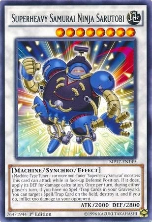 Image for Superheavy Samurai Ninja Sarutobi (MP17-EN149) (MP17) - YuGiOh