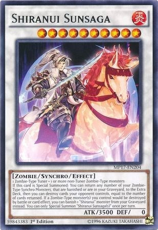 Image for Shiranui Sunsaga (MP17-EN204) (MP17) - YuGiOh