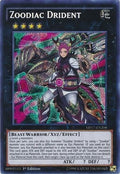 Image for Zoodiac Drident (MP17-EN208) (MP17) - YuGiOh