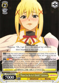 Image for "Please Use Me As A Shield!!" Darkness (KS/W49-E015 U) (KonoSuba) - Weiss Schwarz