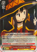 Image for "Knowledge of Learning A Skill" Megumin (SR) (KS/W49-E038S SR) (KonoSuba) - Weiss Schwarz