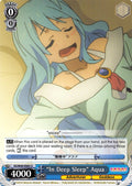 Image for "In Deep Sleep" Aqua (KS/W49-E083 U) (KonoSuba) - Weiss Schwarz