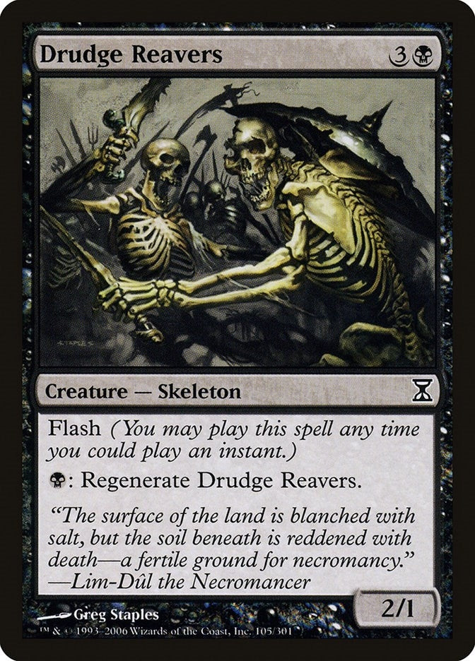 Image for Drudge Reavers (105) (Time Spiral) - Magic: The Gathering