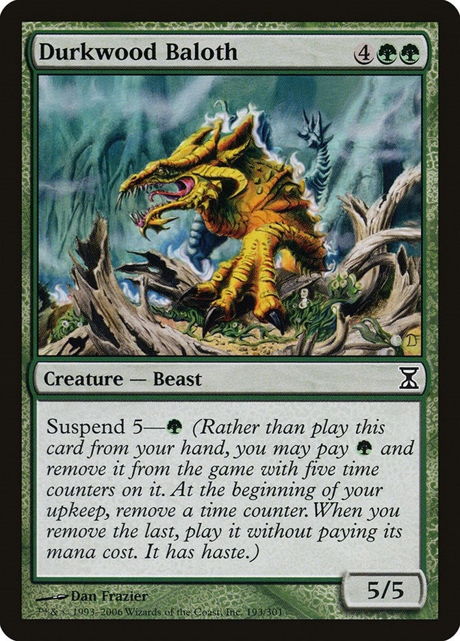 Image for Durkwood Baloth (193) (Time Spiral) - Magic: The Gathering