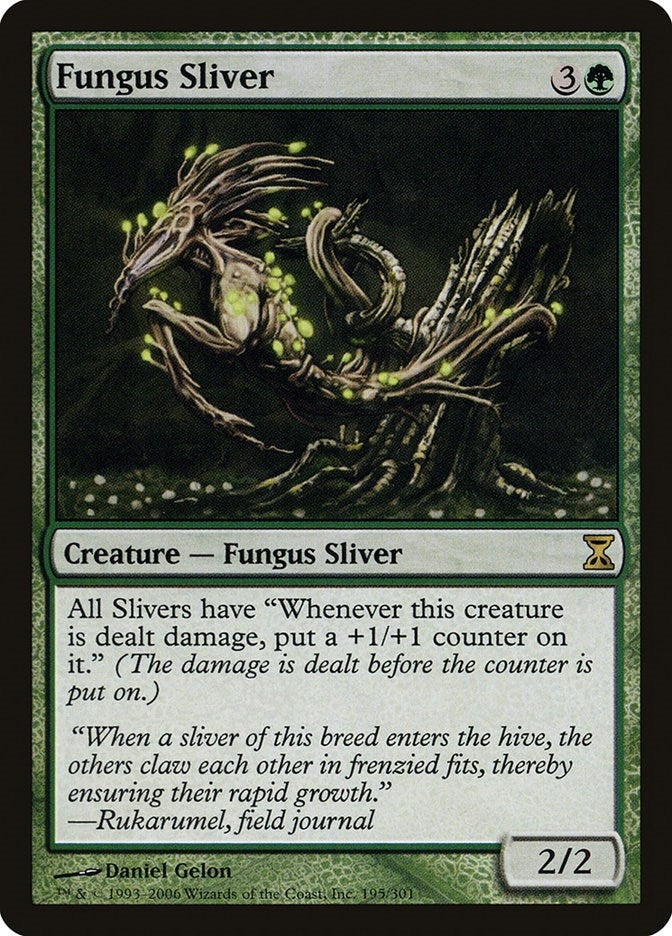 Image for Fungus Sliver (195) (Time Spiral) - Magic: The Gathering