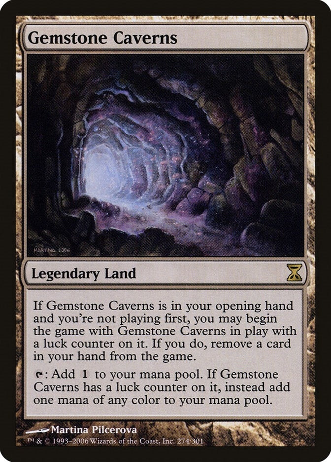 Image for Gemstone Caverns (274) (Time Spiral) - Magic: The Gathering