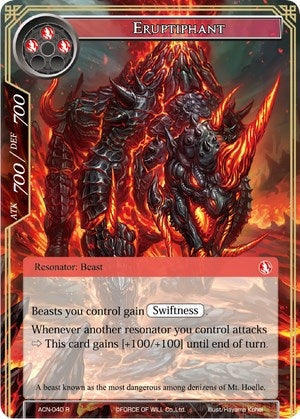 Image for Eruptiphant (ACN-040) (Ancient Nights) - Force of Will