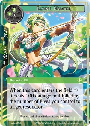 Image for Elvish Hunter (ACN-092) (Ancient Nights) - Force of Will