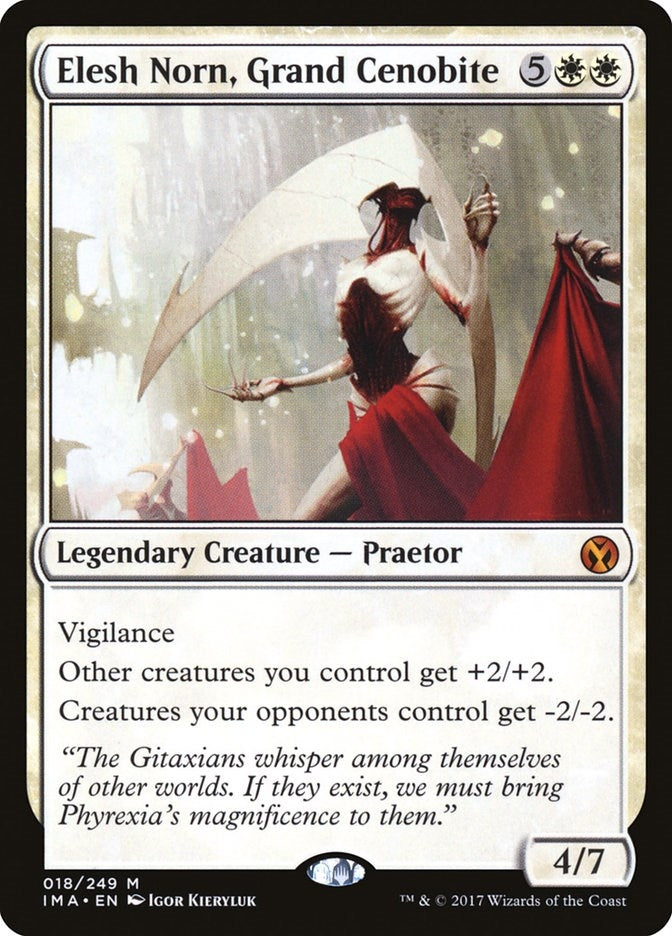 Image for Elesh Norn, Grand Cenobite (18) (Iconic Masters) - Magic: The Gathering