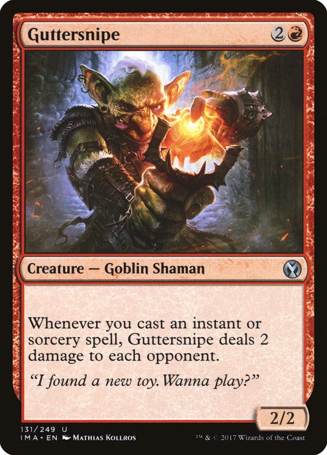 Image for Guttersnipe (131) (Iconic Masters) - Magic: The Gathering