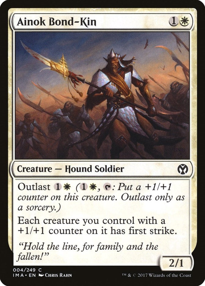Image for Ainok Bond-Kin (4) (Iconic Masters) - Magic: The Gathering
