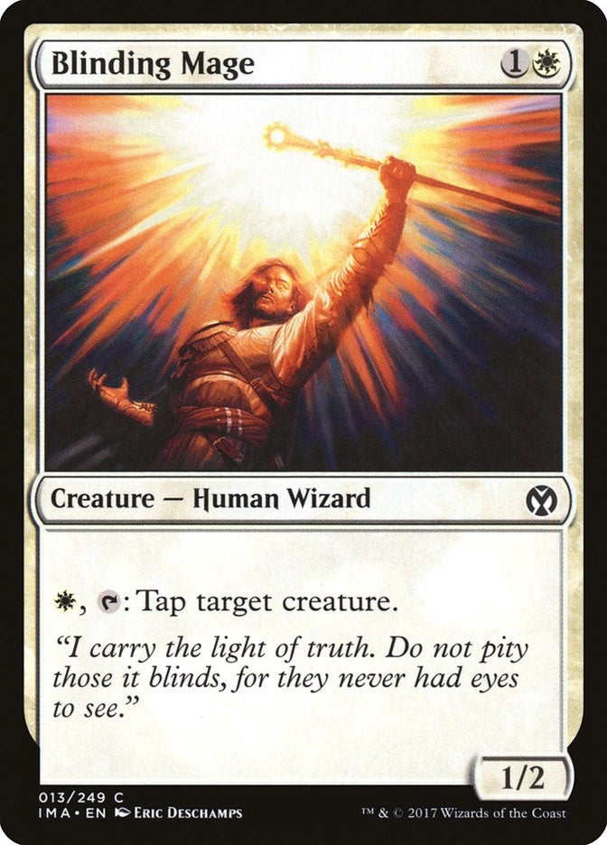 Image for Blinding Mage (13) (Iconic Masters) - Magic: The Gathering