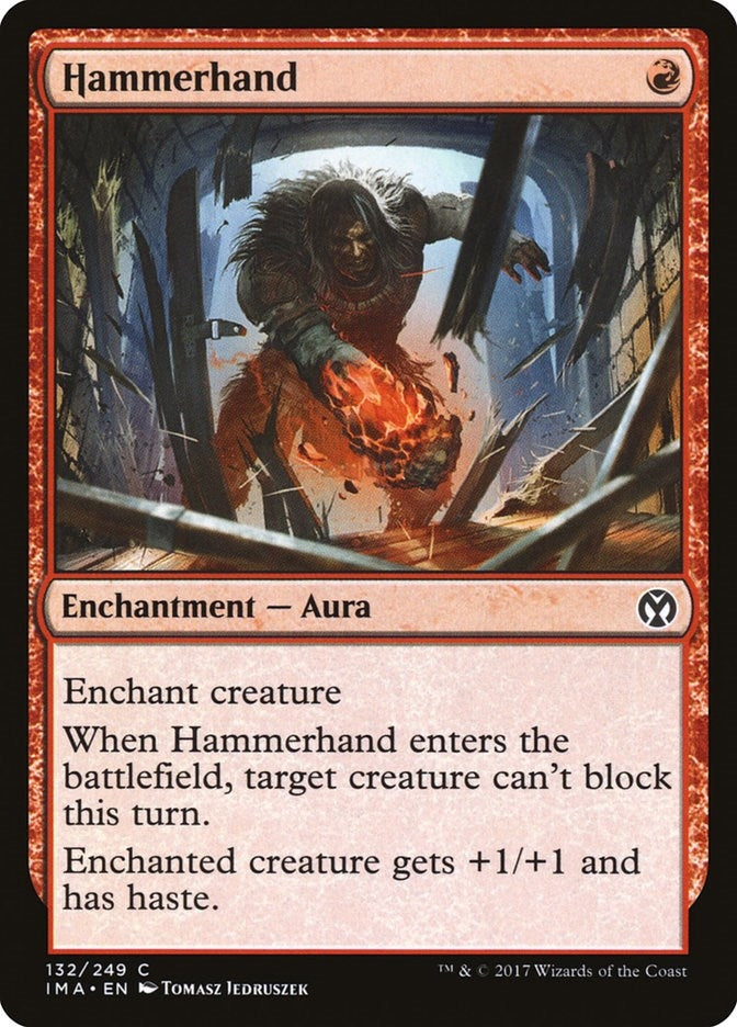 Image for Hammerhand (132) (Iconic Masters) - Magic: The Gathering