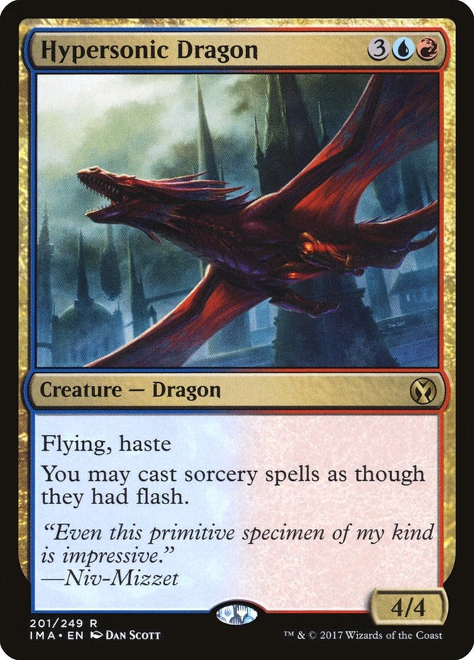 Image for Hypersonic Dragon (201) (Iconic Masters) - Magic: The Gathering