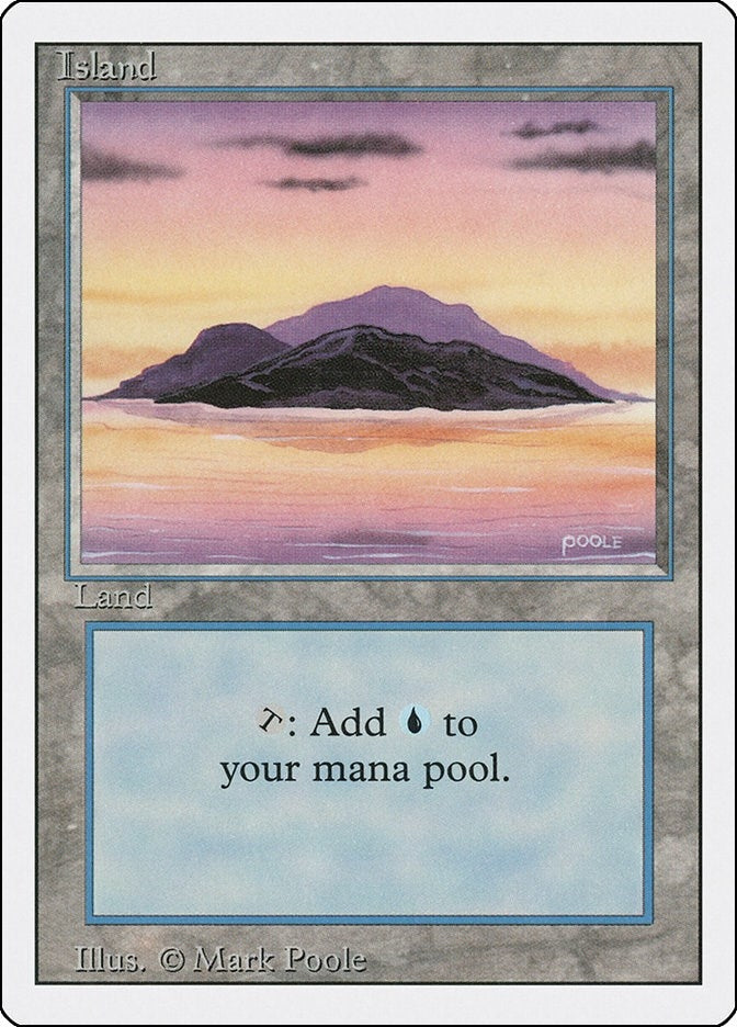 Image for Island (A) (287) (Revised Edition) - Magic: The Gathering