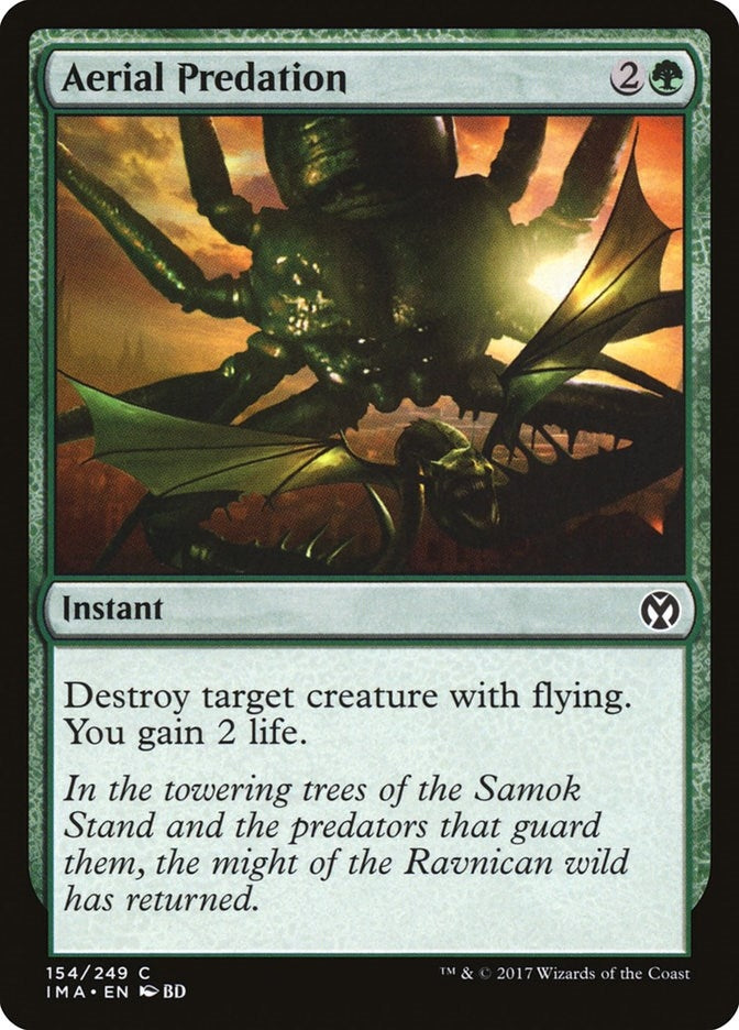 Image for Aerial Predation (154) (Iconic Masters) - Magic: The Gathering