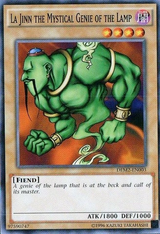 Image for La Jinn the Mystical Genie of the Lamp (DEM2-EN003) (DEM2) - YuGiOh