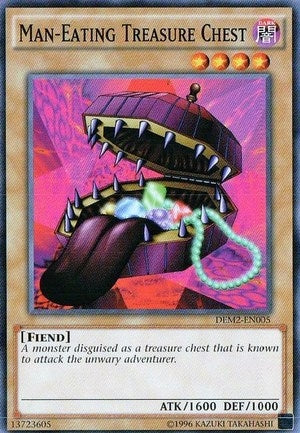 Image for Man-Eating Treasure Chest (DEM2-EN005) (DEM2) - YuGiOh