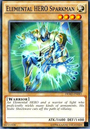Image for Elemental HERO Sparkman (DEM2-EN011) (DEM2) - YuGiOh