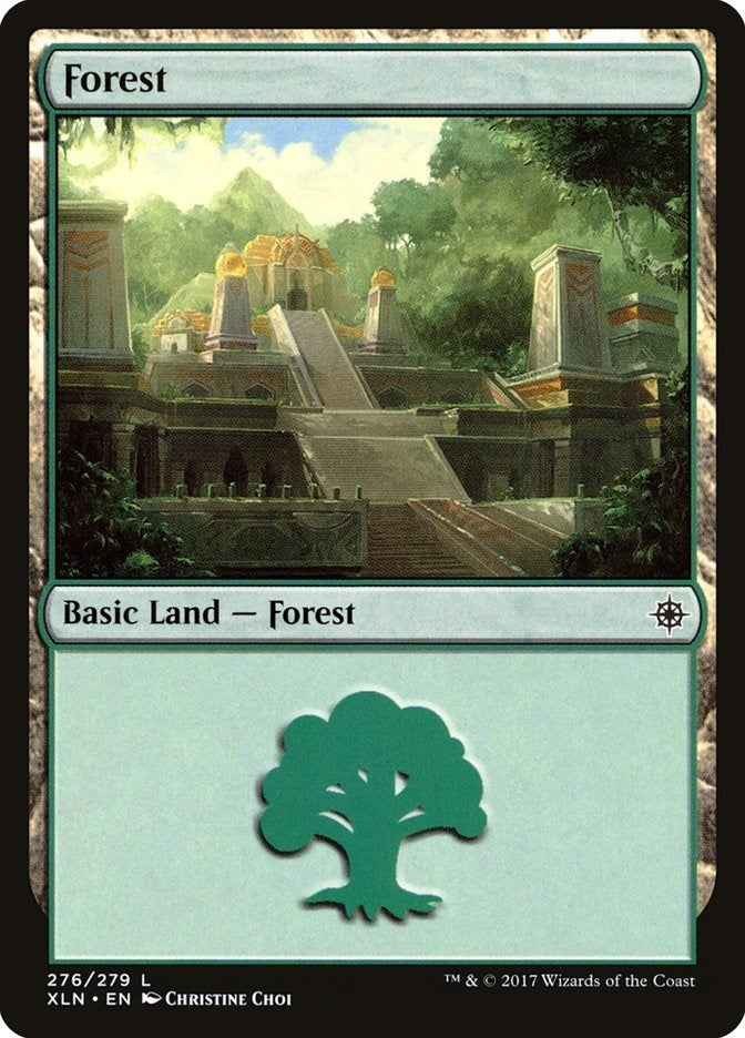 Image for Forest (276) (276) (Ixalan) - Magic: The Gathering