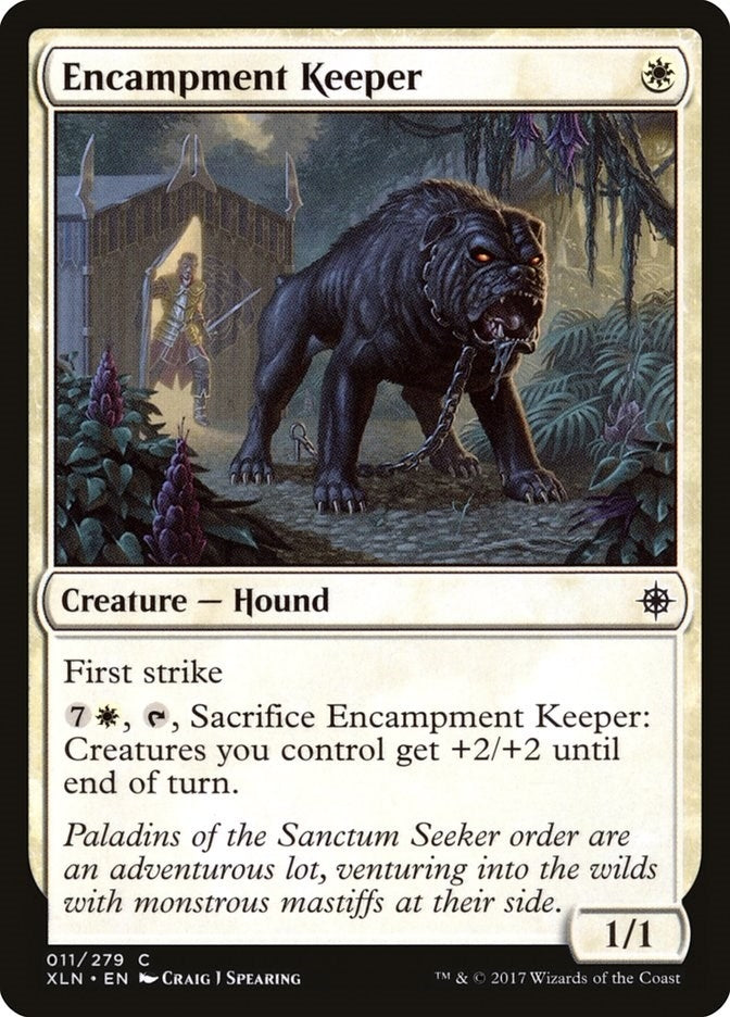 Image for Encampment Keeper (11) (Ixalan) - Magic: The Gathering