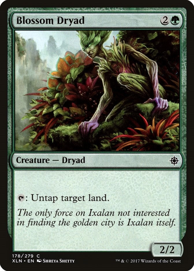 Image for Blossom Dryad (178) (Ixalan) - Magic: The Gathering