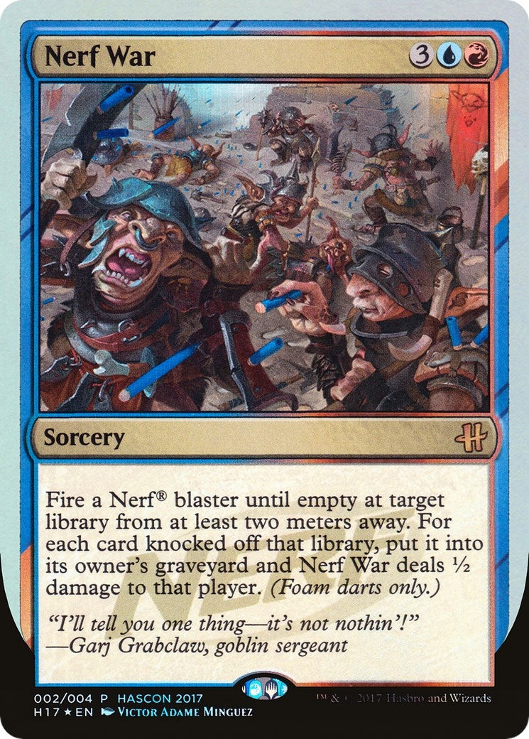 Image for Nerf War (2) (Media Promos) - Magic: The Gathering