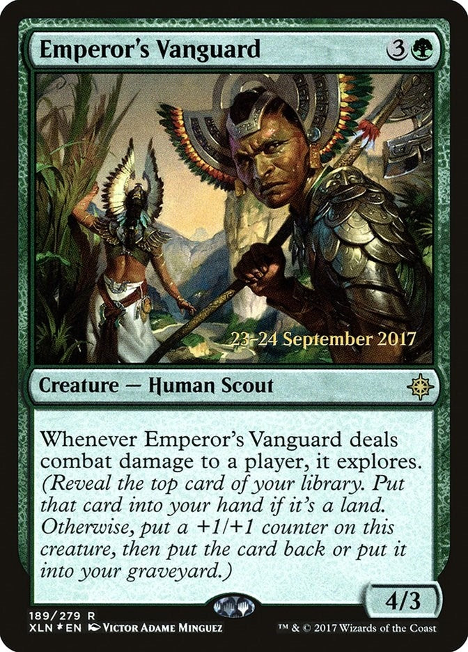Image for Emperor's Vanguard (189) (Prerelease Cards) - Magic: The Gathering