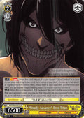 Image for "Steady Advance" Eren Titan (AOT/S50-E012 U) (Attack on Titan Vol. 2) - Weiss Schwarz