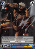 Image for "Confrontation" Armored Titan (AOT/S50-E097 C) (Attack on Titan Vol. 2) - Weiss Schwarz