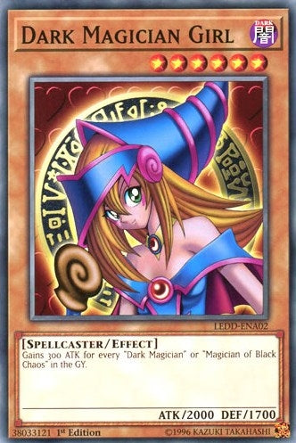 Image for Dark Magician Girl (LEDD-ENA02) (Legendary Dragon Decks) - YuGiOh