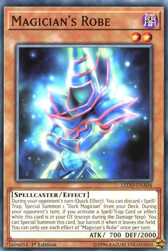 Image for Magician's Robe (LEDD-ENA04) (LEDD) - YuGiOh