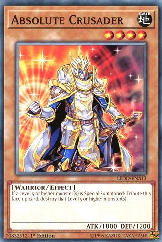 Image for Absolute Crusader (LEDD-ENA13) (LEDD) - YuGiOh