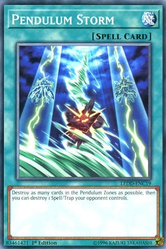 Image for Pendulum Storm (LEDD-ENC19) (Legendary Dragon Decks) - YuGiOh