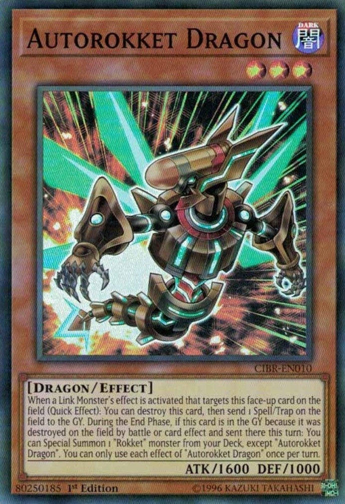 Image for Autorokket Dragon (CIBR-EN010) (CIBR) - YuGiOh
