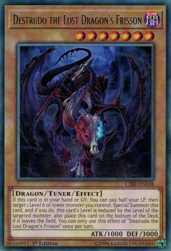 Image for Destrudo the Lost Dragon's Frisson (CIBR-EN038) (CIBR) - YuGiOh