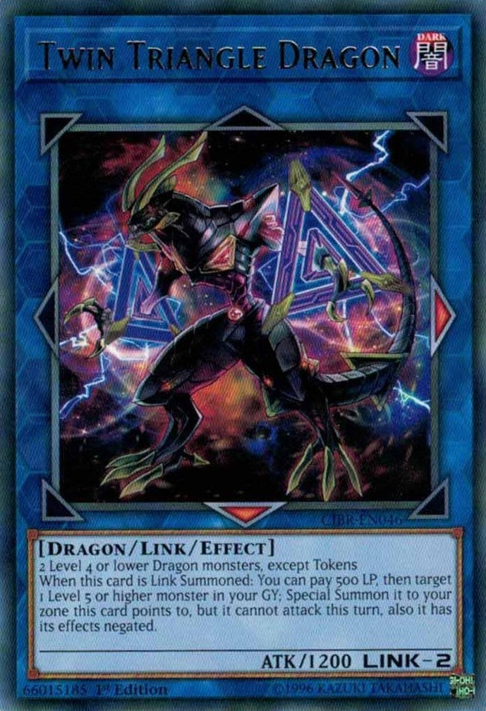 Image for Twin Triangle Dragon (CIBR-EN046) (CIBR) - YuGiOh