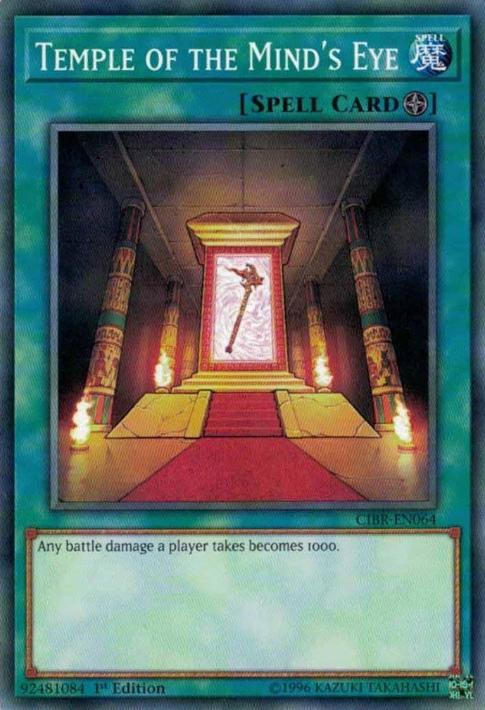 Image for Temple of the Mind's Eye (CIBR-EN064) (CIBR) - YuGiOh