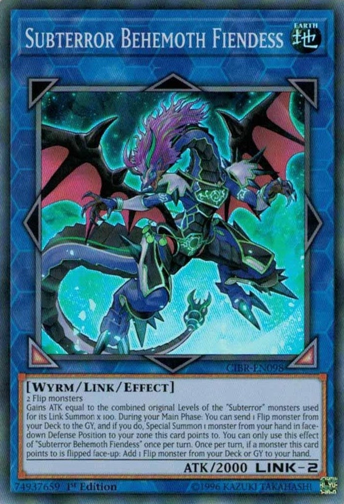 Image for Subterror Behemoth Fiendess (CIBR-EN098) (CIBR) - YuGiOh