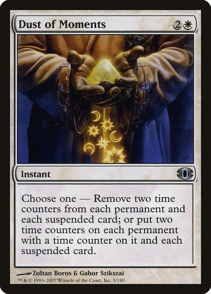 Image for Dust of Moments (5) (Future Sight) - Magic: The Gathering