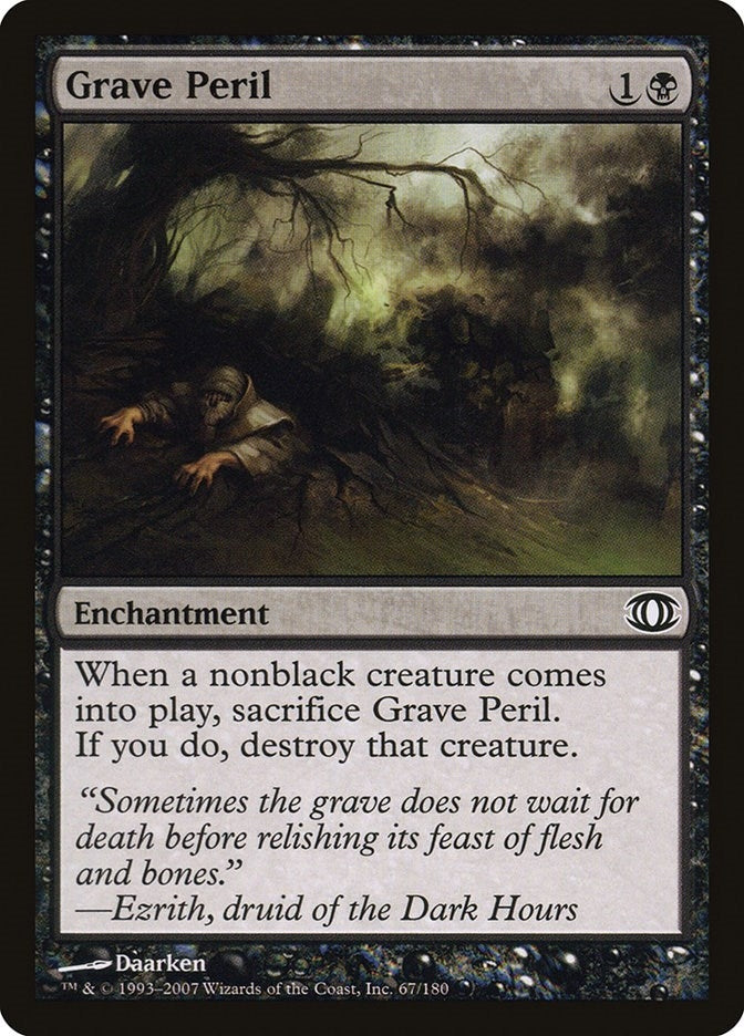 Image for Grave Peril (67) (Future Sight) - Magic: The Gathering