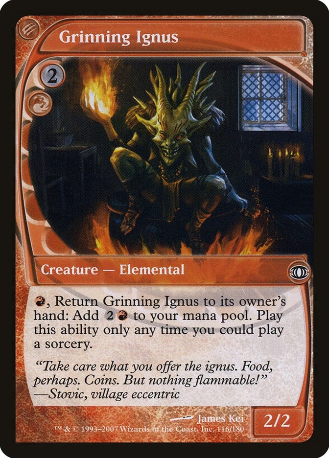 Image for Grinning Ignus (116) (Future Sight) - Magic: The Gathering