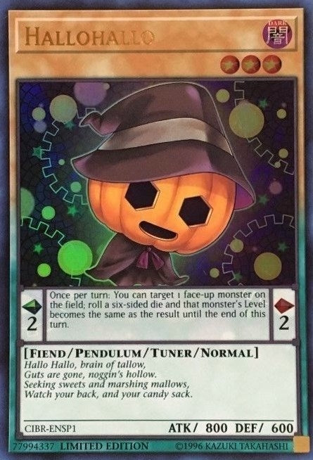 Image for Hallohallo (CIBR-ENSP1) (CIBR-ENSP1) (CIBR) - YuGiOh