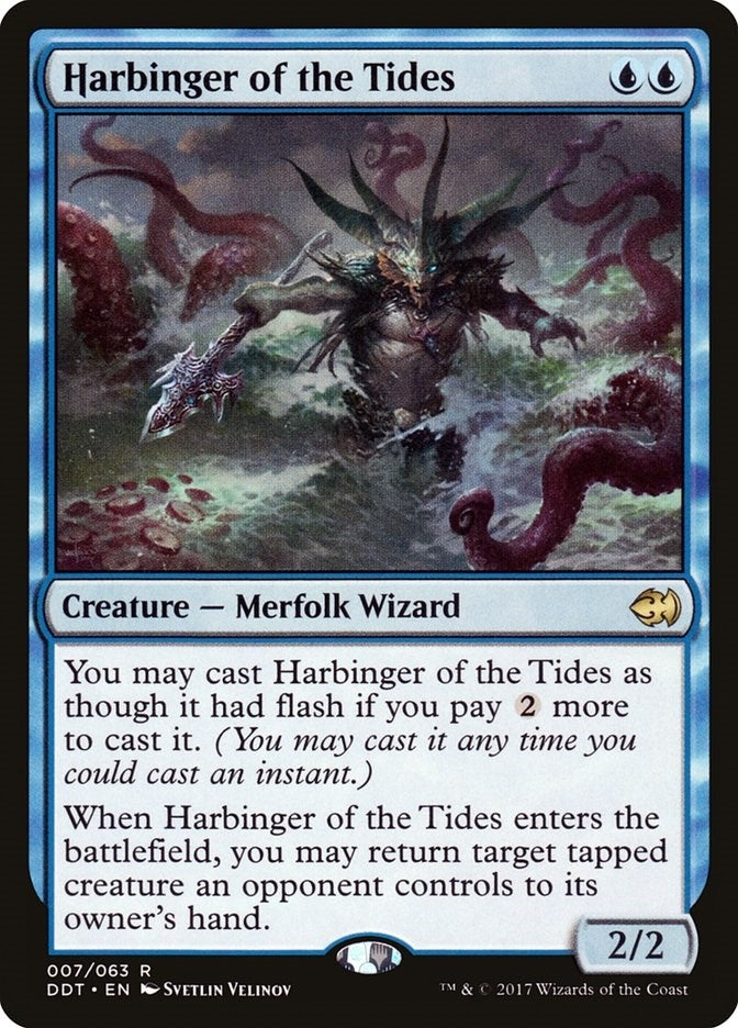 Image for Harbinger of the Tides (7) (Merfolk vs. Goblins) - Magic: The Gathering