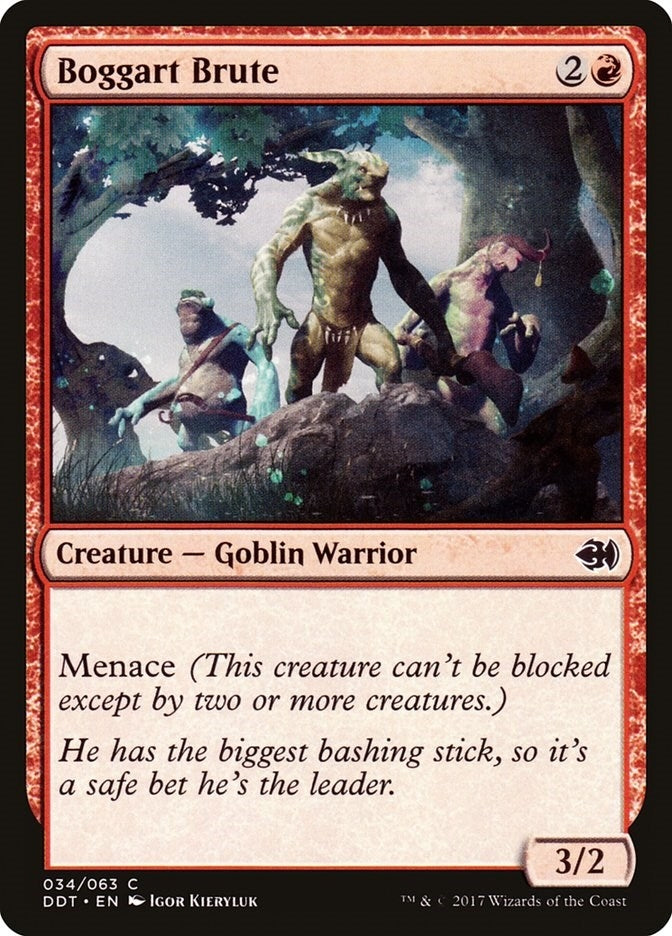 Image for Boggart Brute (34) (Merfolk vs. Goblins) - Magic: The Gathering
